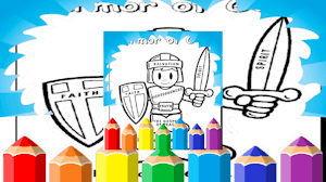 Image for Free Coloring Pages For Armor Of God