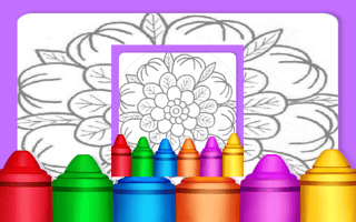 Free Printable Mandala Coloring For Kids game cover