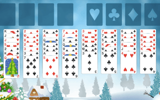 Freecell Christmas game cover