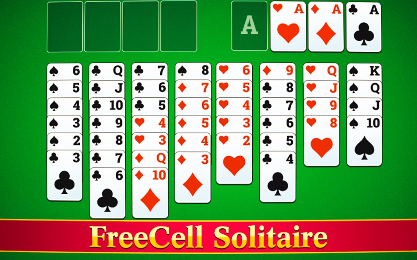 FreeCell Solitaire - Classic Card Game