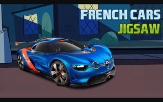 French Cars Jigsaw game cover