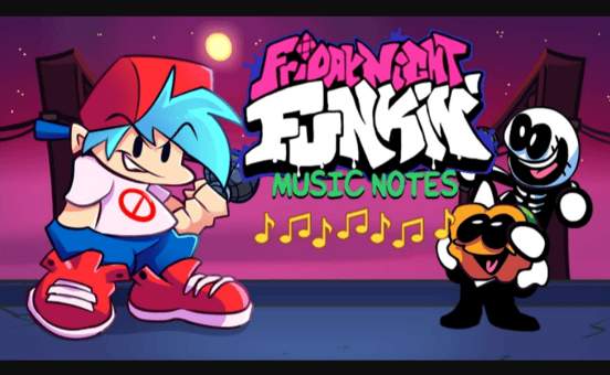 Friday Night Funkin Music Notes - Play Friday Night Funkin Music Notes On  Getting Over It