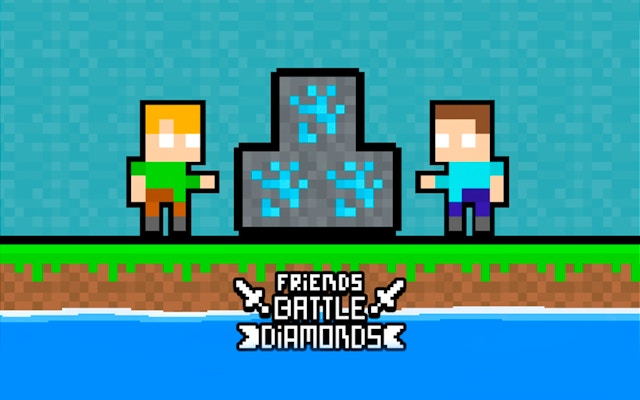 Friends Battle Diamonds
