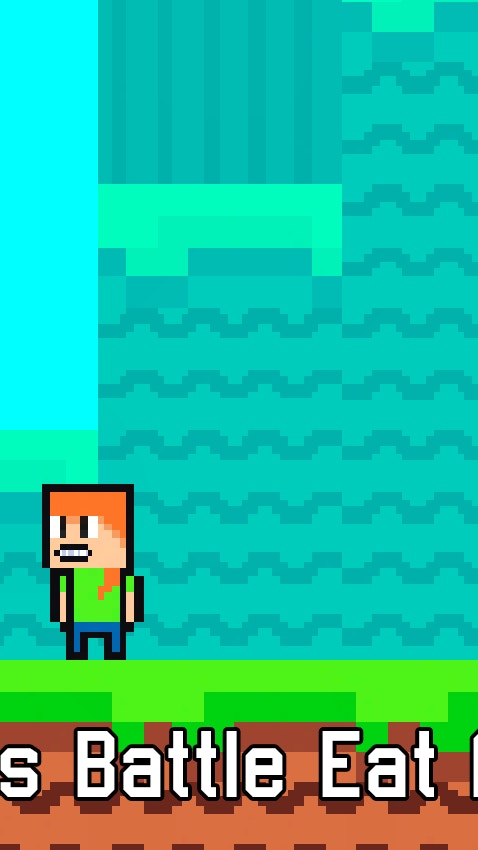 Friends Battle Eat A Food