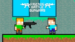 Friends Battle Gunwars
