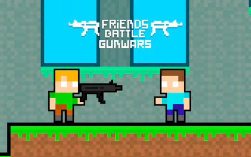 Friends Battle Gunwars