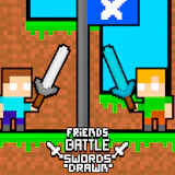 Friends Battle Swords Drawn