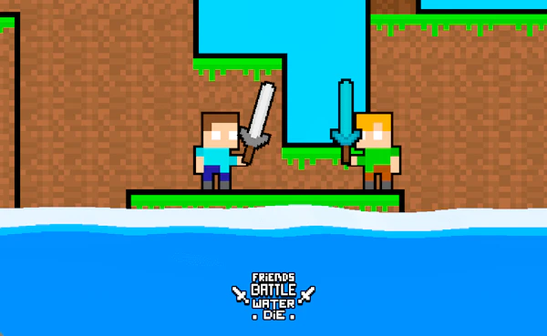 Friends Battle Water Die