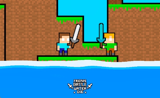 Friends Battle Water Die