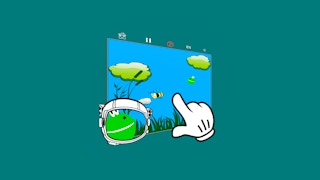 Frog - Jumping On Clouds game cover
