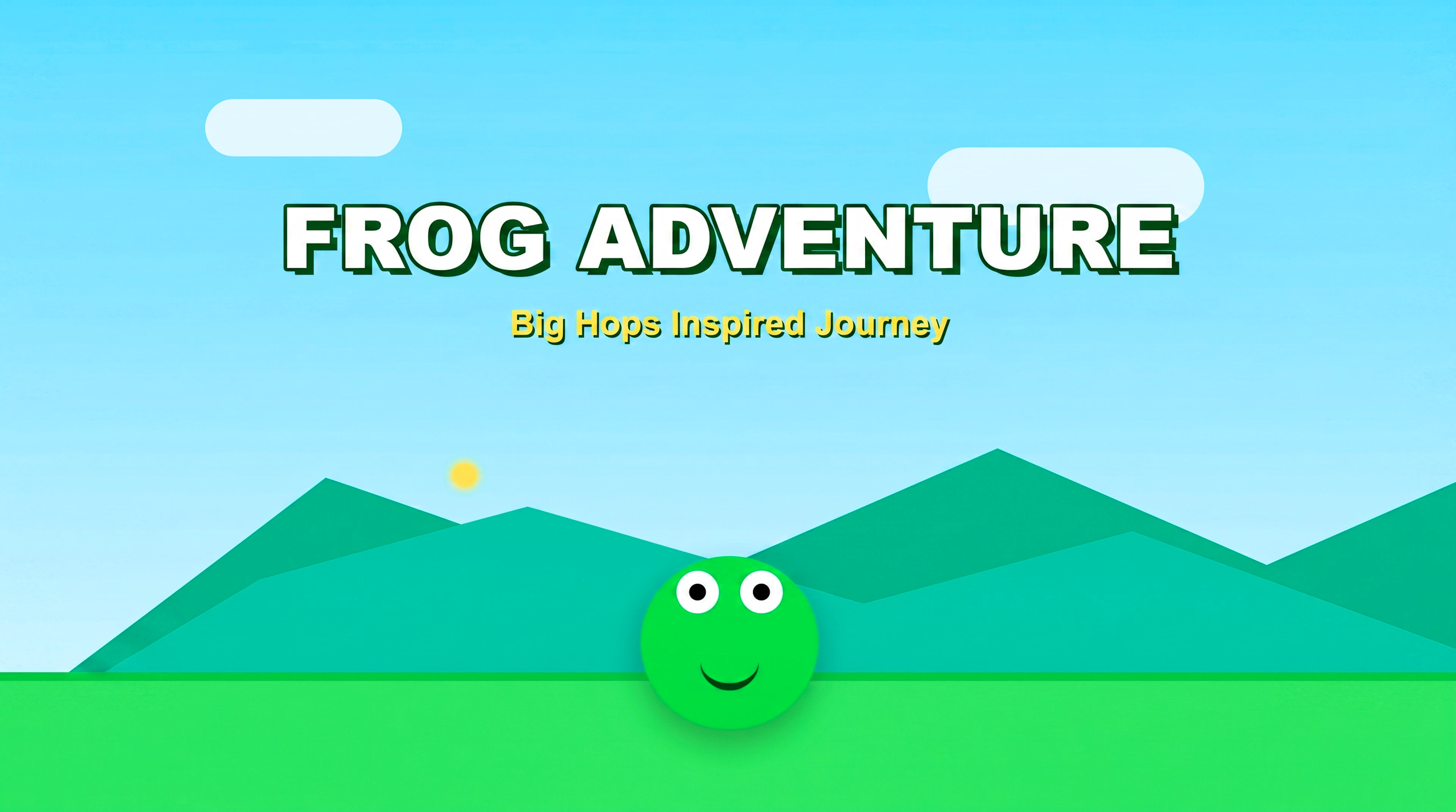 Frog Adventure Big Hops Inspired Journey