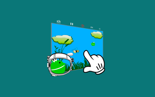 Frog - Jumping On Clouds game cover