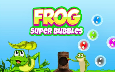 Frog Super Bubbles 🕹️ Joue Maintenant sur GamePix