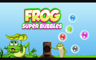 Frog Super Bubbles game cover