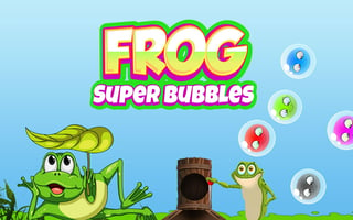 Frog Super Bubbles game cover