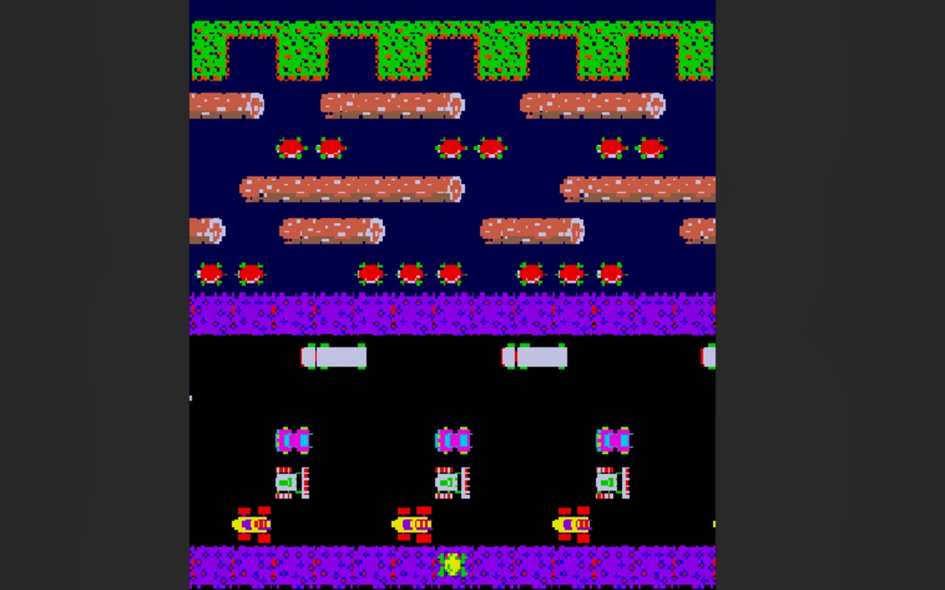 Frogger 2D Game