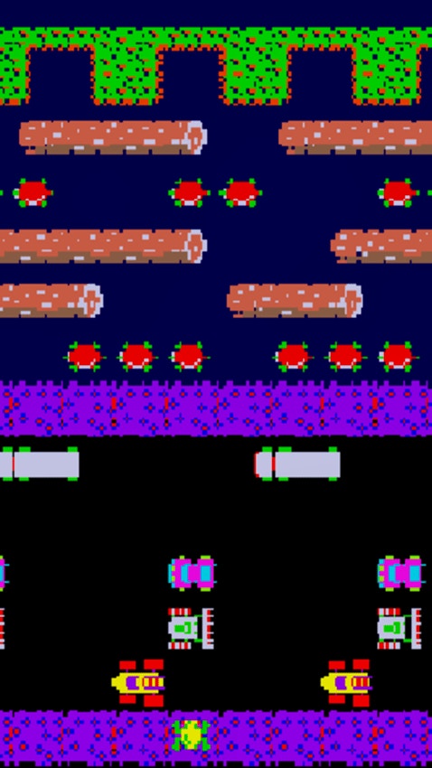 Frogger 2D Game