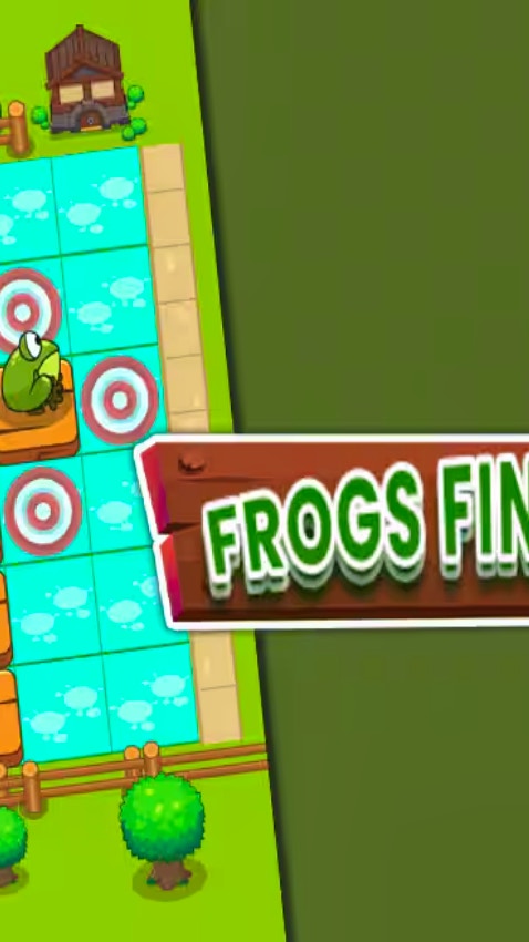 Frogs Find the Path