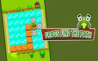 Frogs Find the Path