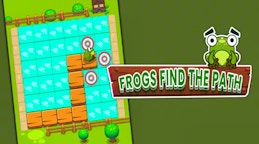 Frogs Find the Path
