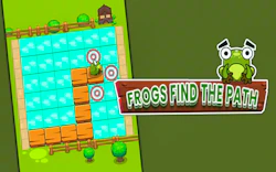 Frogs Find the Path