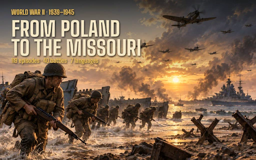 From Poland to the Missouri - WWII kapak görseli