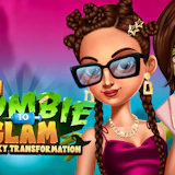 From Zombie to Glam a Spooky Transformation