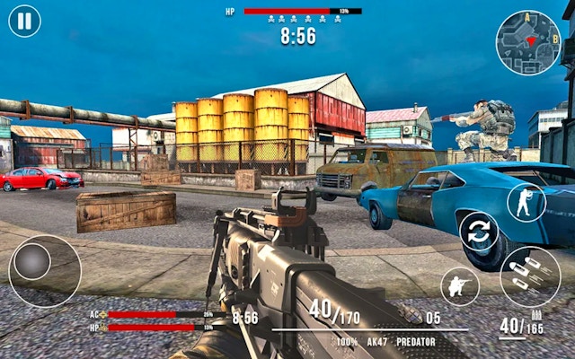 Frontline Assault: Battleground Fire Max Shooting game cover