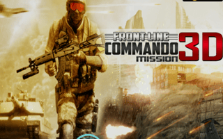 Frontline Commando Mission 3d game cover