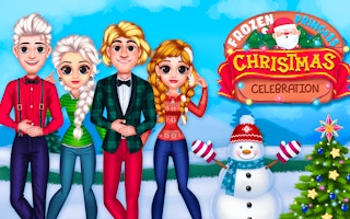 Frozen Princess Christmas Celebration game cover