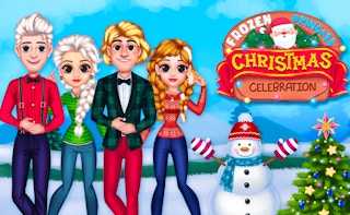 Frozen Princess Christmas Celebration game cover