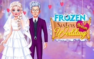 Frozen Sisters Dream Wedding game cover