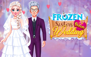 Frozen Sisters Dream Wedding game cover