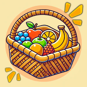 Fruit Basket Brain Puzzle Thumbnail