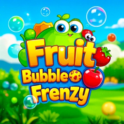 Fruit Bubble Frenzy By Gamepix