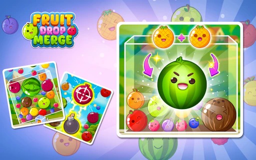 Fruit Drop Merge