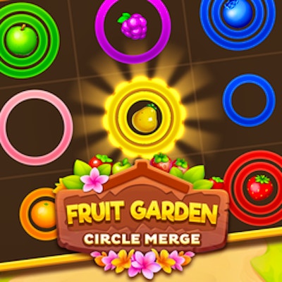 Fruit Garden - Circle Merge By Gamepix