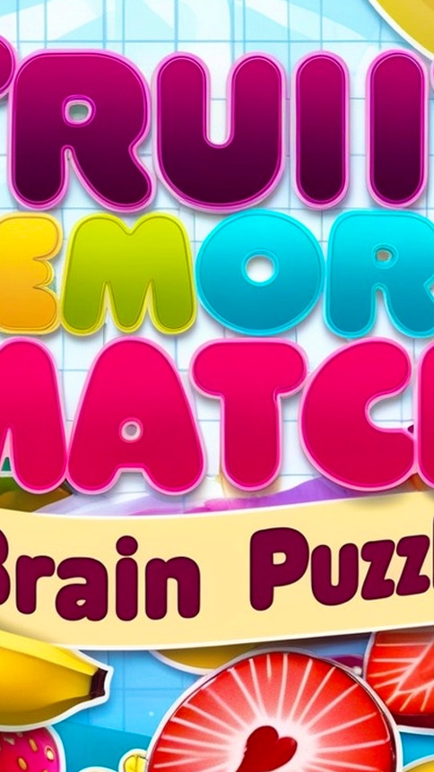 Fruit Memory Match Brain Puzzle