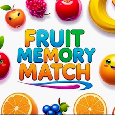 Fruit Memory Match By Gamepix