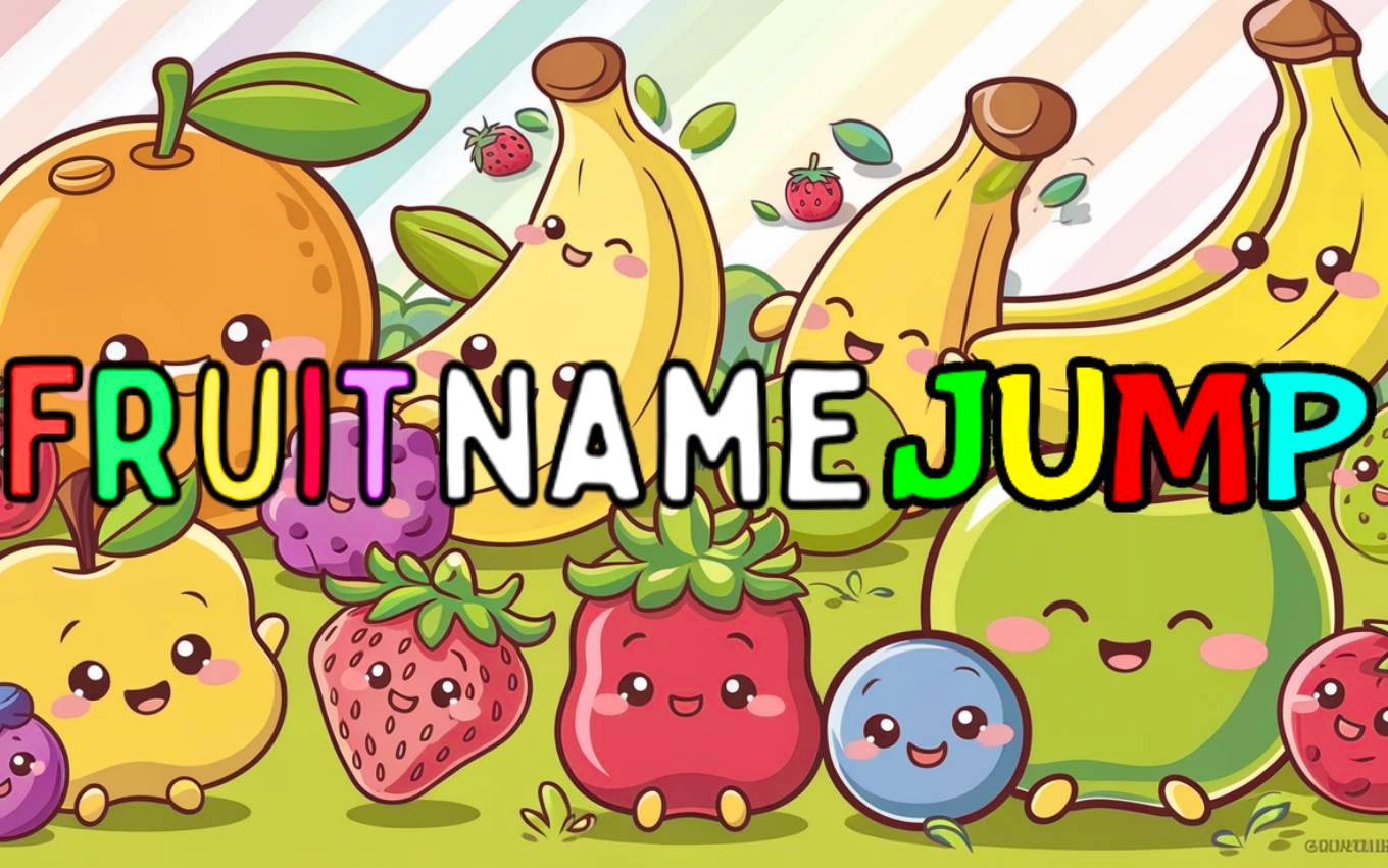 Fruit Name Jump