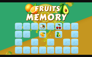 Fruits Memory game cover