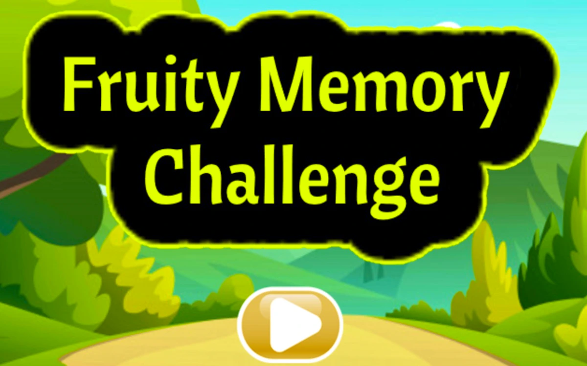 Play Fruity Memory Challenge — free online Brain game