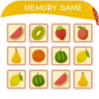 Fruity Memory Challenge By Gamepix