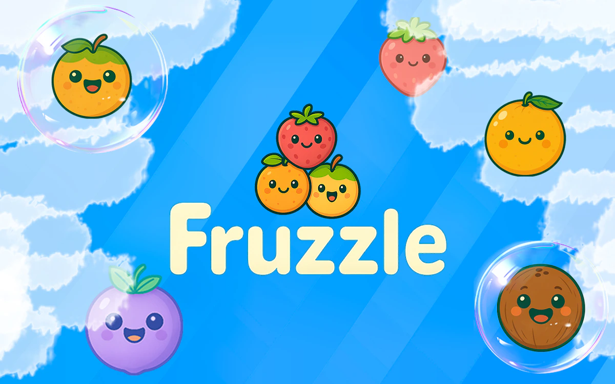 Play Fruzzle — free online 2048 game