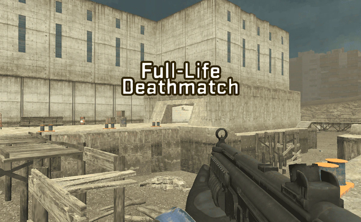 Play Full-Life Deathmatch — free online Gun game