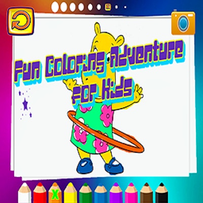 Fun Coloring Adventure for Kids By Gamepix