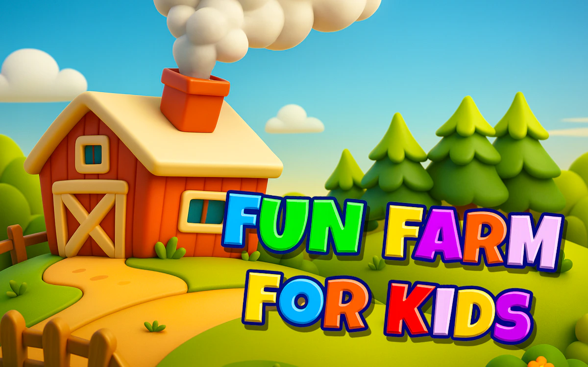 Play Fun Farm for Kids — free online Educational game