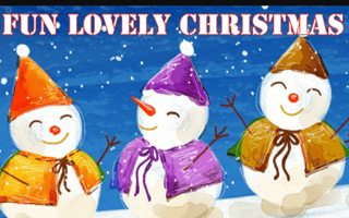 Fun Lovely Christmas Puzzle game cover