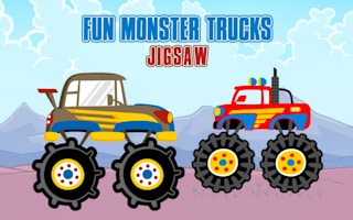 Fun Monster Trucks Jigsaw