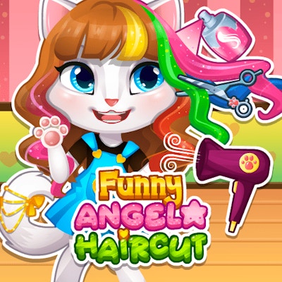 Funny Angela Haircut By Gamepix